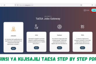 Jinsi Ya Kujisajili TaESA (How to Register TaESA)