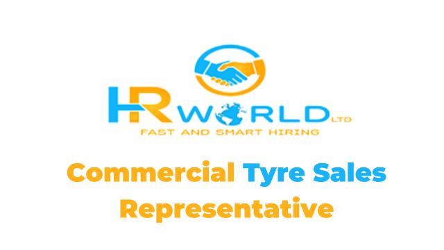 AJIRA: 4 Commercial Tyre Sales Representative Job at HR World Latest