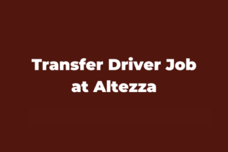 Ajira: Transfer Driver Job at Altezza Travelling Limited Latest