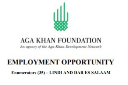 Enumerators (35) Job Vacancies at Aga Khan Foundation (AKF) | Nafasi za Enumerators for Data Collection