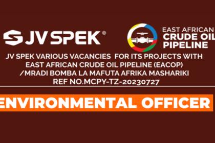 Environmental Officer Job at JV-SPEK Eacop | Nafasi za kazi Mradi wa Bomba la Mafuta