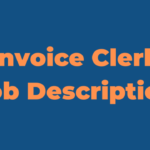 Nafasi za Invoice Clerk Job Description Latest
