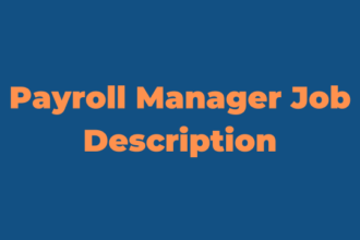 Nafasi za Payroll Manager Job Description Latest