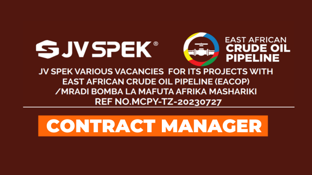 New: SR. QUANTITY SURVEYOR /CONTRACTS MANAGER-(1 POST) at JV-SPEK Eacop
