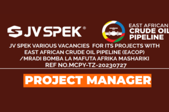 PROJECT MANAGER-CIVIL (2 POSTS) Job at JV-SPEK Eacop | Mradi wa Bomba la Mafuta