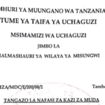 42 Various Jobs at Misungwi District Nafasi za watendaji wa vituo vya kupigia kura