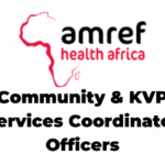 8 Community & KVP Services Coordinator Officers Jobs at Amref Health Africa in Tanzania Latest