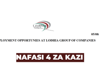 Ajira: 4 Various Job Vacancies at Lodhia Industries Latest