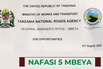 Ajira: 5 Various Job Vacancies at TANROADS | Nafasi za kazi Tanroads Mbeya Latest