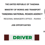 Ajira: DRIVER II Job Vacancies at TANROADS | Nafasi za Madereva Tanroads Rukwa Latest