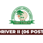 Ajira:  Driver II (06 Posts) at Tanzania Forest Services (TFS) Agency- Mkataba Latest