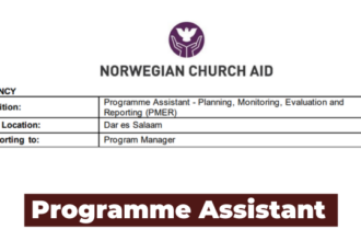 Ajira: Programme Assistant Jobs at Norwegian Church Aid (NCA) Latest