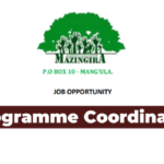 Ajira: Programme Coordinator Jobs at Associazione Mazingira Latest