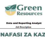 Data and Reporting Analyst Jobs at Green Resources Latest