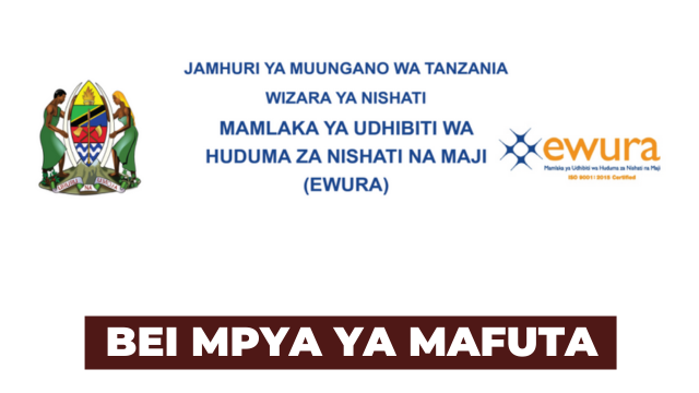 EWURA Petroli: Bei Mpya ya Mafuta Tanzania LEO Mikoa Yote