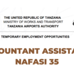 Jobs Opportunities at TAA Accounts Assistant (35 Post) Latest