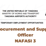 Jobs Opportunities at TAA Procurement and Supplies Officer II (3 Post) Latest