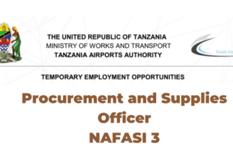 Jobs Opportunities at TAA Procurement and Supplies Officer II (3 Post) Latest