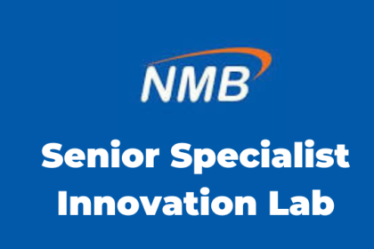 Jobs Opportunity at NMB Bank Senior Specialist Innovation Lab 2 Positions