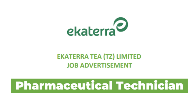 Pharmaceutical Technician Jobs at Ekaterra Tea Latest