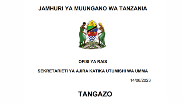 TANGAZO: Kuhusu Ajira kwa Nafasi ya Director of e- BUSINESS, FINANCIAL AND AGENCY - TPC