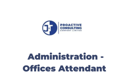 2 Administration - Offices Attendant Jobs at J&T Proactive Consulting Company Limited