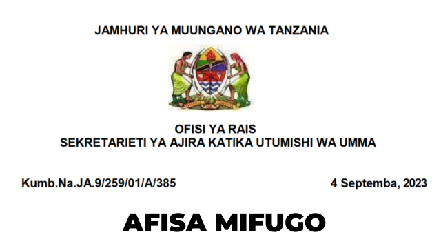 Afisa Mifugo Daraja La II (LIVESTOCK OFFICER II) - Nafasi 65 MDA’s, LGA’s