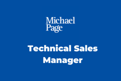 Technical Sales Manager Jobs at Michael Page Latest