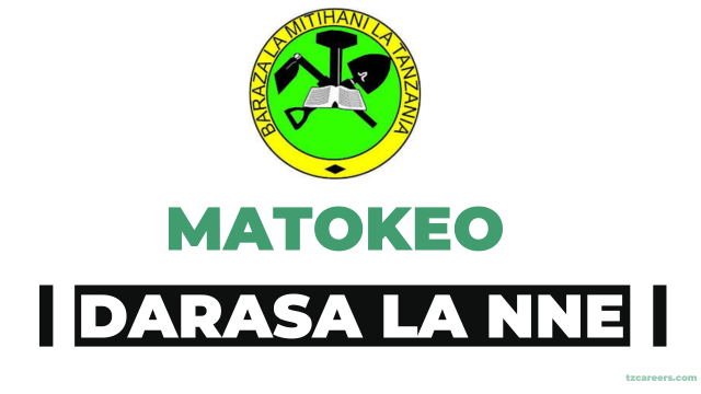 NECTA Matokeo ya Darasa la Nne 2024-25 Standard Four Results SFNA PDF