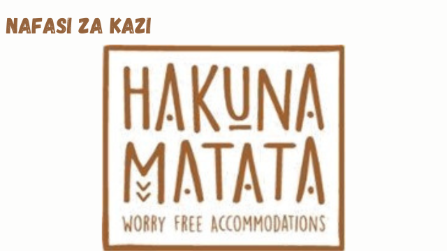 New Jobs at Hakuna Matata