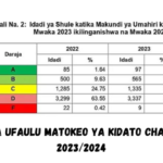 Taarifa ya Ufaulu Matokeo ya Kidato cha Nne & QT 2023/2024
