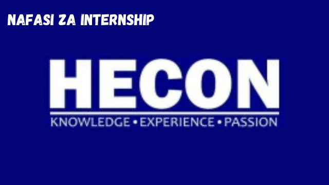 HECON Internship Vacancies February 2024
