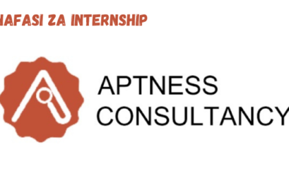 Internship Vacancies at Aptness consultancy 2024