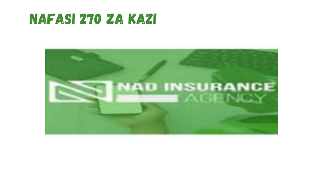 Job Vacancies at NAD Insurance Agency