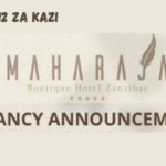 MAHARAJA Boutique Hotel Zanzibar Vacancies 2024