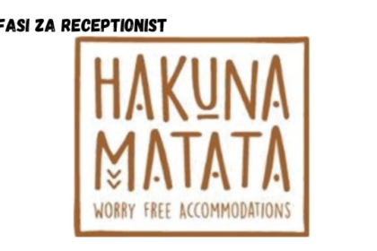 Receptionist at Hakuna Matata Bookings Limited February 2024