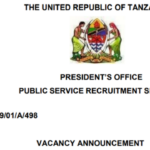 Ministry of Foreign Affairs and East African Cooperation Vacancies 2024