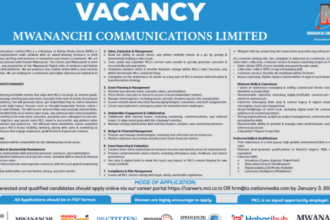 Commercial Events Manager at Mwananchi Communications Limited (MCL)