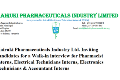 Kairuki Pharmaceuticals Industry Walk-in Interview: 11 Posts