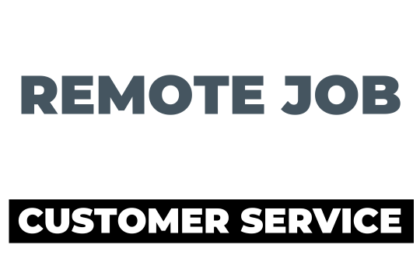 Customer Service Project Manager Remote Job