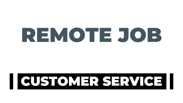 Customer Service Project Manager Remote Job
