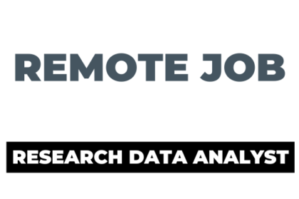 Research Data Analyst Intern Remote Job