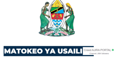Matokeo ya Usaili wa Kuandika Uliofanyika 24/05/2025 Ajira Portal