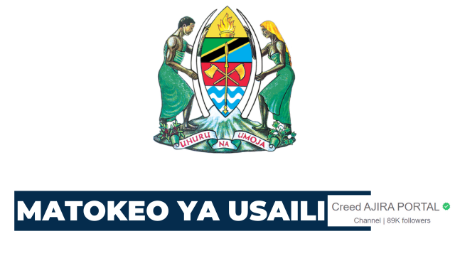 Matokeo ya Usaili wa Kuandika Uliofanyika 24/05/2025 Ajira Portal
