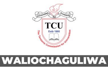 Waliochaguliwa Kujiunga na Vyuo Vikuu TCU 2025